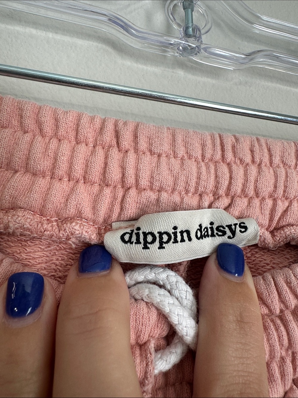 Dippin Daisys Pink Crew Neck & Drawstring Lounge Shorts Set - Picture 2 of 7